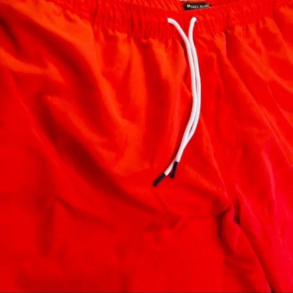 Michael Kors Men’s Red Swim Trunks Size XL NEW NWT